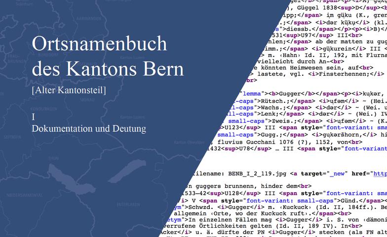Header: Ortsnamenbuch des Kantons Bern